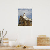 Europa, Spanje, Catalonië, Barcelona. Park Guell Poster (Keuken)