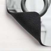 Europa, Spanje, Mallorca. Eyeglass shop-teken; Muismat (Hoek)