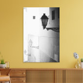 Europa, Spanje, Mallorca. Streelights, Palma Canvas Afdruk (Insitu (Woonkamer))