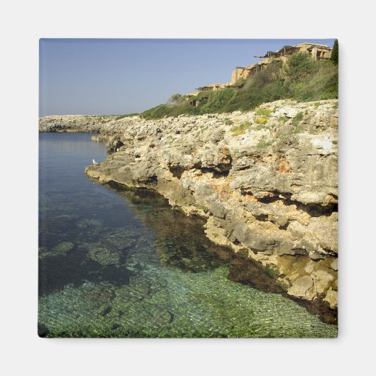 Europa, Spanje, Minorca (alias Menorca), Binibeca. Magneet (Voorkant)