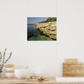 Europa, Spanje, Minorca (alias Menorca), Binibeca. Poster (Keuken)