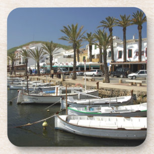 Europa, Spanje, Minorca (ook bekend als Menorca).  Bier Onderzetter