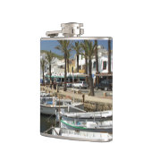 Europa, Spanje, Minorca (ook bekend als Menorca).  Heupfles (Links)