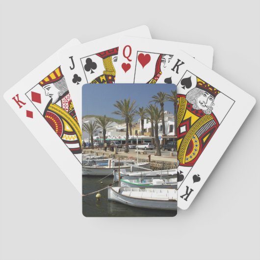 Europa, Spanje, Minorca (ook bekend als Menorca).  Pokerkaarten (Achterkant)