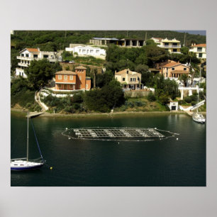 Europa, Spanje, Minorca (ook bekend als Menorca).  Poster