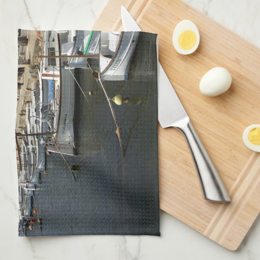 Europa, Spanje, Minorca (ook bekend als Menorca).  Theedoek (Quarter Fold)