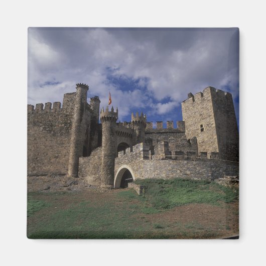 Europa, Spanje, Ponferrada, Leon. Tempeliers Magneet (Voorkant)