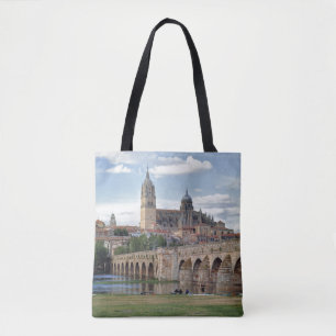 Europa, Spanje, Salamanca. De Romeinse brug over Tote Bag
