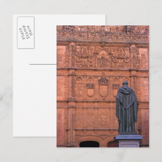 Europa, Spanje, Salamanca. wapenbezit en Briefkaart (Voorkant / Achterkant)