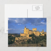 Europa, Spanje, Segovia. De Alcazar, een wereld Briefkaart (Voorkant / Achterkant)