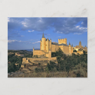 Europa, Spanje, Segovia. De Alcazar, een wereld Briefkaart