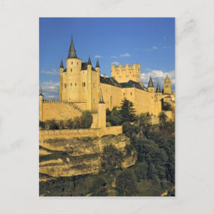 Europa, Spanje, Segovia. Het imponerende Alcazar, Briefkaart