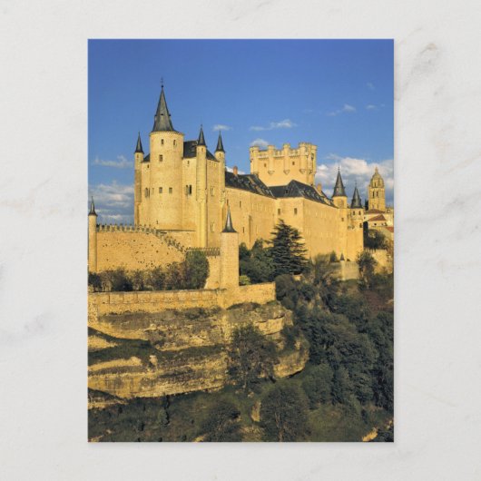 Europa, Spanje, Segovia. Het imponerende Alcazar, Briefkaart (Voorkant)