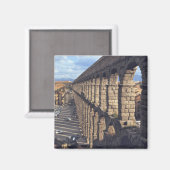 Europa, Spanje, Segovia. Late lichtkasten schaduwe Magneet (Voorkant / Achterkant)