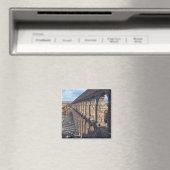 Europa, Spanje, Segovia. Late lichtkasten schaduwe Magneet (Insitu (Vaatwasser))