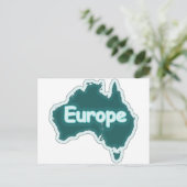 Europa? Stomme Funny Briefkaart (Staand voorkant)