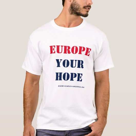 EUROPA T-SHIRT (Voorkant)