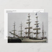 Europa Tall Ship in Halifax Port Briefkaart (Voorkant / Achterkant)
