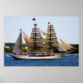 Europa Tall Ship Poster (Voorkant)