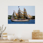 Europa Tall Ship Poster (Keuken)