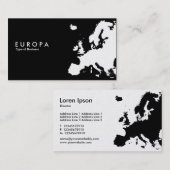 EUROPA v2- Gold Visitekaartje (Voorkant / Achterkant)
