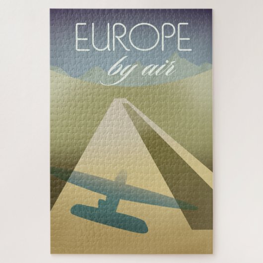 Europa van Air Magnet Legpuzzel (Verticaal)