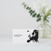 EUROPA VISITEKAARTJE (Staand voorkant)