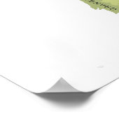 Europa Volgens Bulgarije Poster (Hoek)