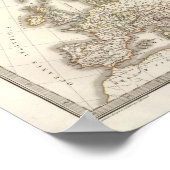 Europa voor de barbaarse invasie poster (Hoek)