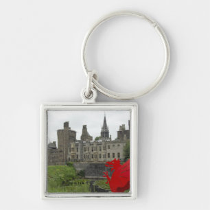 Europa, Wales, Cardiff. Cardiff Castle. Welsh 2 Sleutelhanger