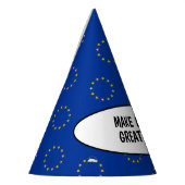 Europa weer een grote politieke partij petten feesthoedjes (Links)