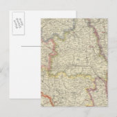 Europa, Wit-Rusland, Oekraïne Briefkaart (Voorkant / Achterkant)