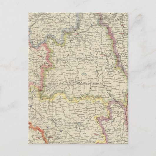 Europa, Wit-Rusland, Oekraïne Briefkaart (Voorkant)