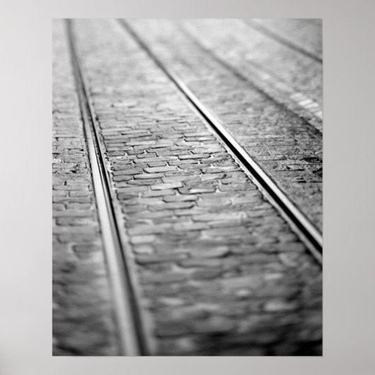 Europa, Zwitserland, Bern. Tramsporen, 2 Poster (Voorkant)