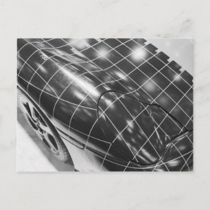 Europa, Zwitserland, Genève. Show van de motor van Briefkaart