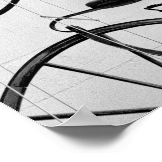 Europa, Zwitserland, Lucerne. Fietsscherm, Poster (Hoek)