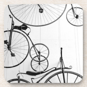 Europa, Zwitserland, Luzern. Fiets tentoonstelling Onderzetter