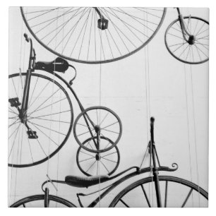 Europa, Zwitserland, Luzern. Fiets tentoonstelling Tegeltje