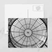 Europa, Zwitserland, Zürich. Glaskoepel van de Briefkaart (Voorkant / Achterkant)