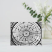 Europa, Zwitserland, Zürich. Glaskoepel van de Briefkaart (Staand voorkant)