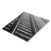 Europa, Zwitserland, Zürich. Trainingssporen Tegeltje (Zijkant)