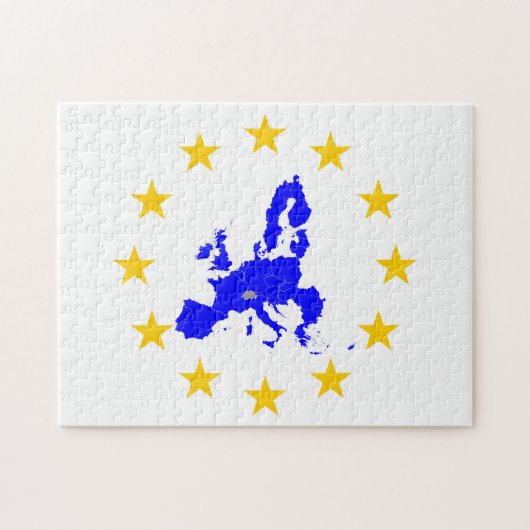 Europäische Union Legpuzzel (Horizontaal)
