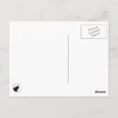 Europäischer Wolf Briefkaart (Achterkant)