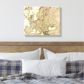 EuropaPanoramaEurope 2 Canvas Afdruk (Insitu (Slaapkamer))