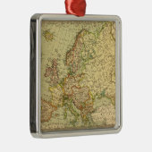 EuropaPanoramaEurope 3 Metalen Ornament (Rechts)