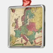 EuropaPanoramaEurope Metalen Ornament (Links)