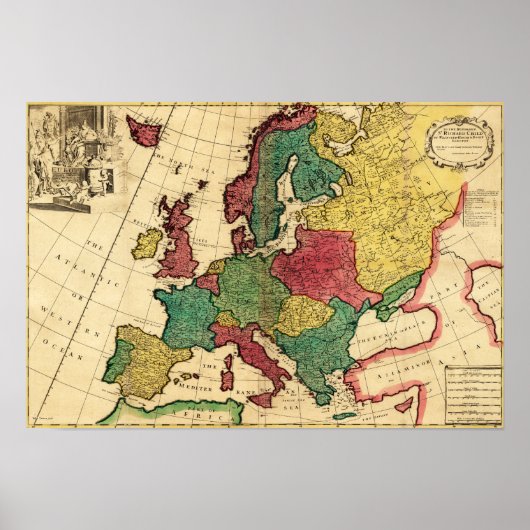 EuropaPanoramaEurope Poster (Voorkant)