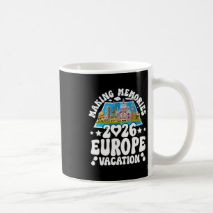 Europareis 2026 Zomer Vakantie Herinneringen Maken Koffiemok