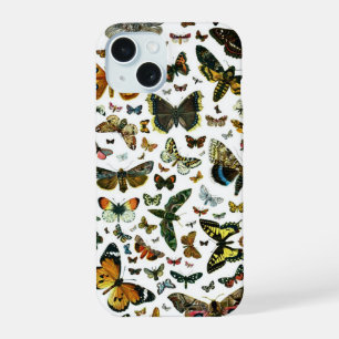 Europa's Best Bekende Vlinders en Motten Collage iPhone 15 Case