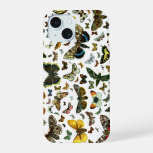 Europa's Best Bekende Vlinders en Motten Collage iPhone 15 Case